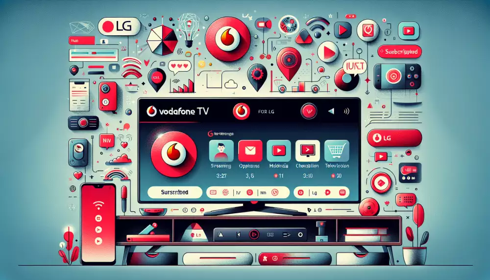 vodafone tv aplikace lg