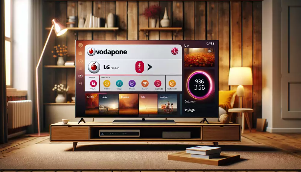 vodafone tv aplikace lg